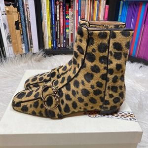 CHARLOTTE OLYMPIA EPIPHANY BOOT LEOPARD PRINT